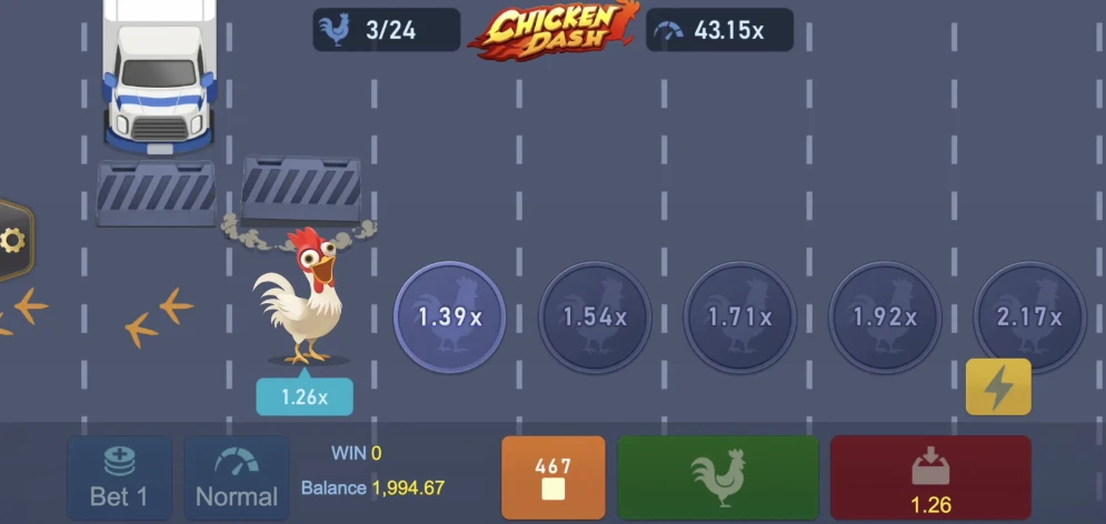 Chicken Dash Slot